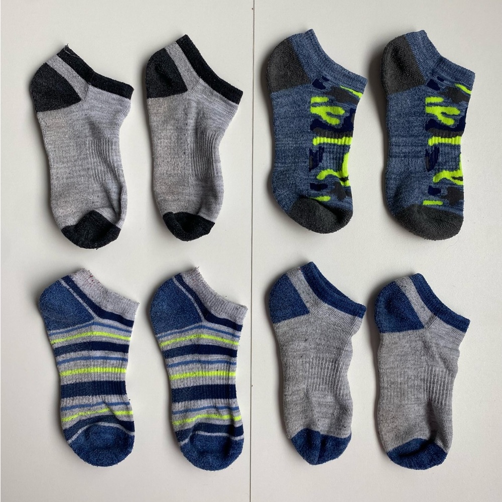 Boys Cushioned Sole Socks Bundle
